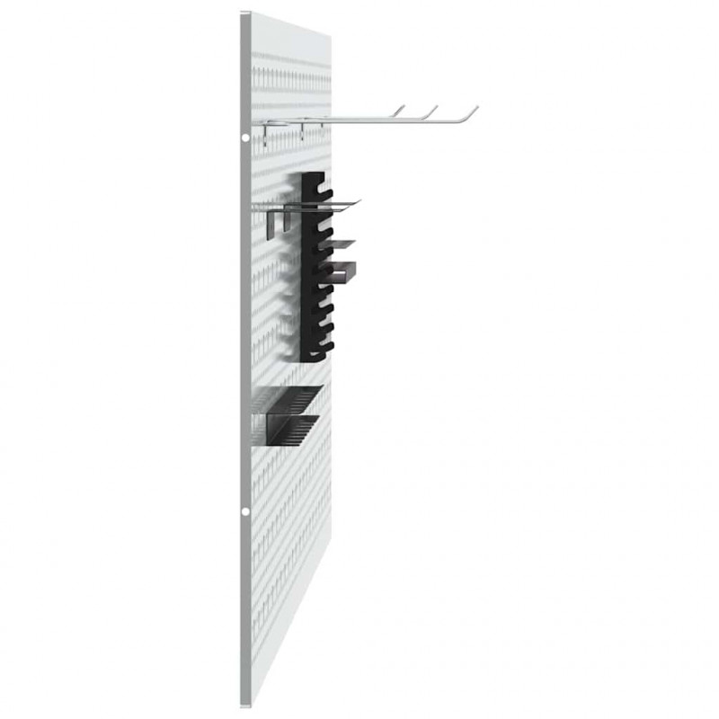 Panel Narzędziowy 2 pcs Szary 100 x 1 x 60 cm