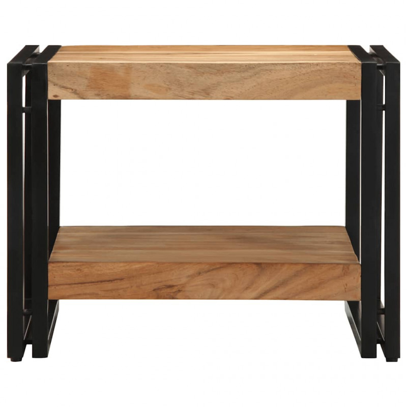 Stolik kawowy 50x50x38 cm Drewno lite Akacja