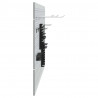Panel Narzędziowy 3 pcs Szary 150 x 1 x 60 cm