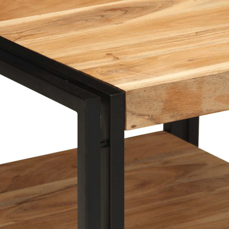 Stolik kawowy 50x50x38 cm Drewno lite Akacja