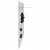 Panel Narzędziowy 3 pcs Szary 150 x 1 x 80 cm
