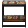Stolik kawowy 40 x 40 x 38 cm Lite Drewno Recyklingowe
