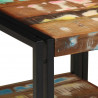 Stolik kawowy 40 x 40 x 38 cm Lite Drewno Recyklingowe