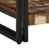 Stolik kawowy 40 x 40 x 38 cm Lite Drewno Recyklingowe