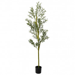 Sztuczne drzewo oliwne 800 liści 200 cm zielone