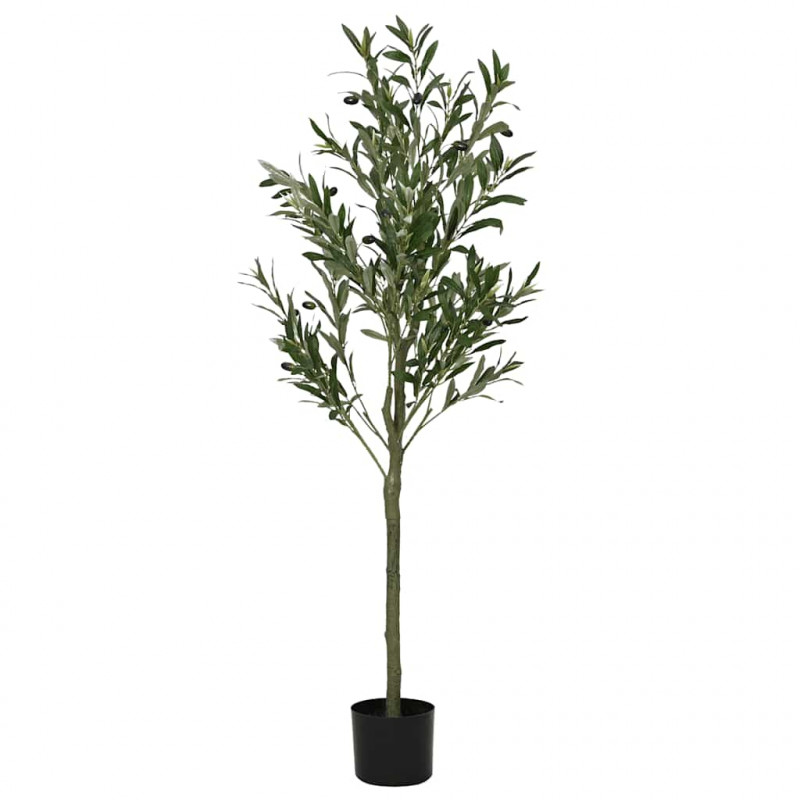 Sztuczne drzewo oliwne 450 liści 120 cm zielone