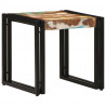 Stolik kawowy 40 x 40 x 38 cm Lite Drewno Recyklingowe