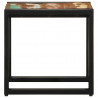 Stolik kawowy 40 x 40 x 38 cm Lite Drewno Recyklingowe