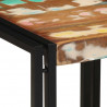 Stolik kawowy 40 x 40 x 38 cm Lite Drewno Recyklingowe