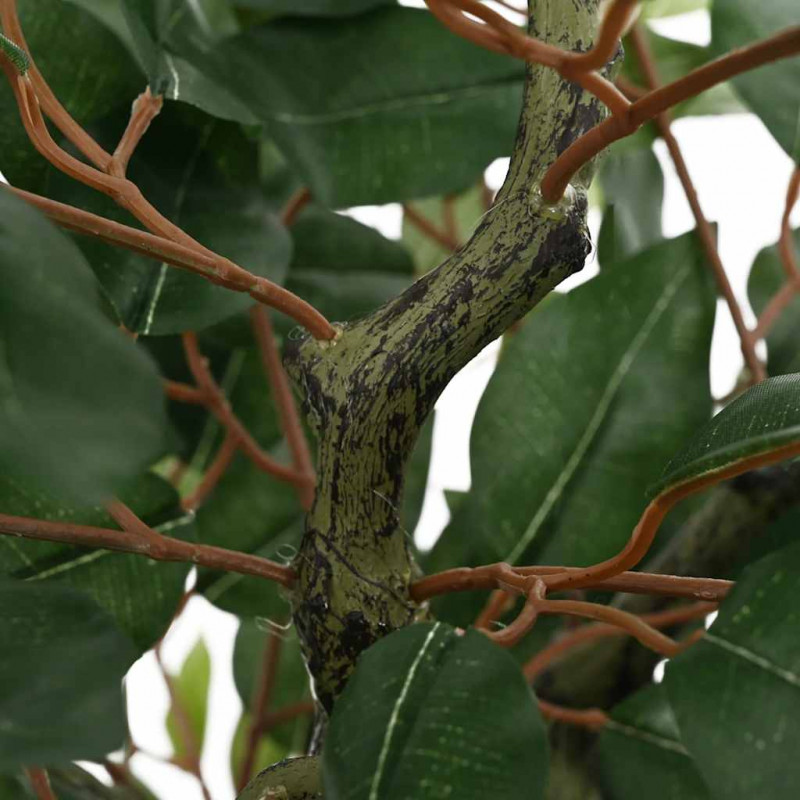 Sztuczne drzewo Ficus 480 liści 130 cm zielone