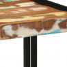 Stolik kawowy 40 x 40 x 38 cm Lite Drewno Recyklingowe
