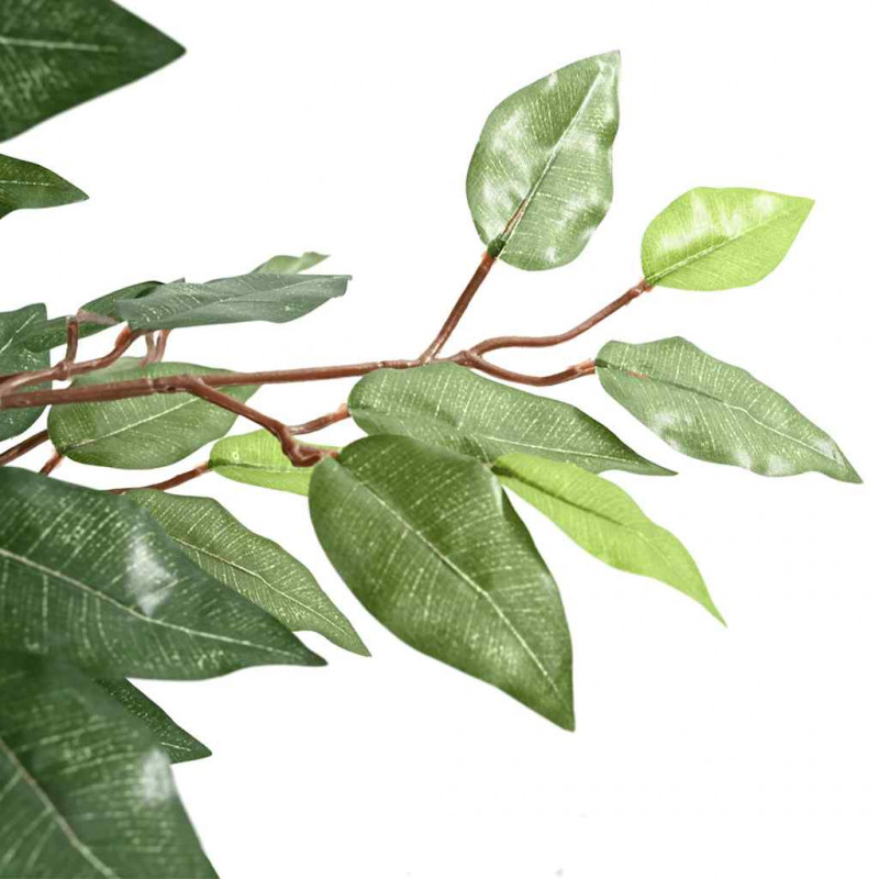 Sztuczne drzewo Ficus 756 liści 170 cm zielone