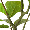 Sztuczne drzewo Ficus 30 liści 125 cm zielone