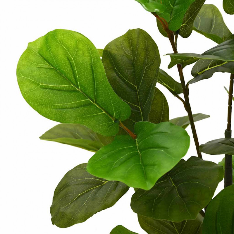 Sztuczne drzewo Ficus 48 liści 165 cm zielone