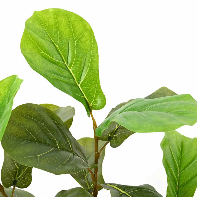 Sztuczne drzewo Ficus 48 liści 165 cm zielone