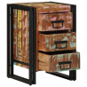 Szafka Nocna 40 x 40 x 59 cm Lite Drewno Recyklingowe