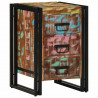 Szafka Nocna 40 x 40 x 59 cm Lite Drewno Recyklingowe