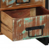 Szafka Nocna 40 x 40 x 59 cm Lite Drewno Recyklingowe