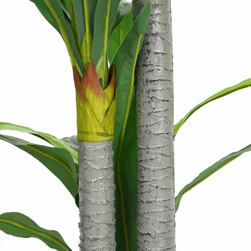 Sztuczne drzewo Draceny 36 liści 120 cm zielone