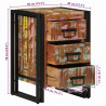 Szafka Nocna 40 x 40 x 59 cm Lite Drewno Recyklingowe
