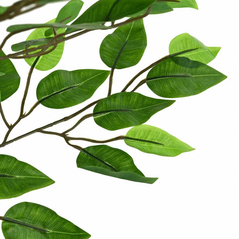 Sztuczna roślina Ficus 1260 liści 200 cm zielona