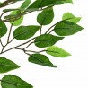 Sztuczna roślina Ficus 1260 liści 200 cm zielona