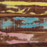Konsola Wielokolorowe 120 x 33 x 75 cm Lite Drewno Recyklingowe