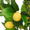 Sztuczne drzewo cytrynowe 234 liście 90 cm zielone