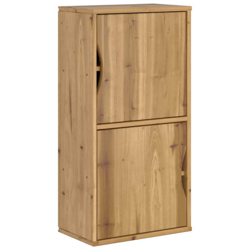 Szafka boczna "ODDA" 40x24x79 cm Drewno lite sosnowe