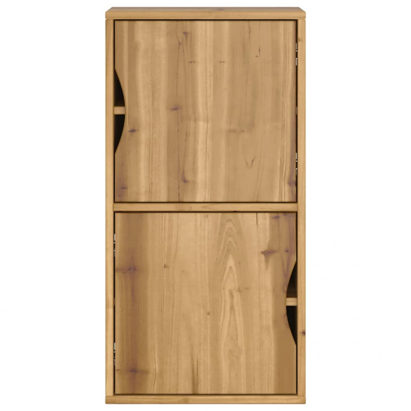 Szafka boczna "ODDA" 40x24x79 cm Drewno lite sosnowe