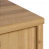 Szafka boczna "ODDA" 40x24x79 cm Drewno lite sosnowe