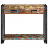 Konsola Wielokolorowe 90 x 33 x 75 cm Lite Drewno Recyklingowe