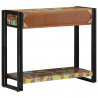 Konsola Wielokolorowe 90 x 33 x 75 cm Lite Drewno Recyklingowe