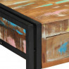 Konsola Wielokolorowe 90 x 33 x 75 cm Lite Drewno Recyklingowe