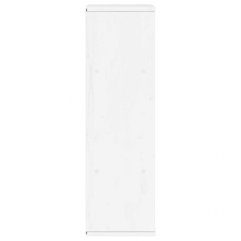 Szafka boczna z szufladami "ODDA" Biała 40x24x79 cm