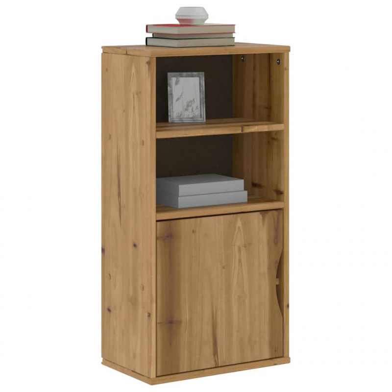 Szafka boczna "ODDA" 40x24x79 cm Drewno lite sosnowe