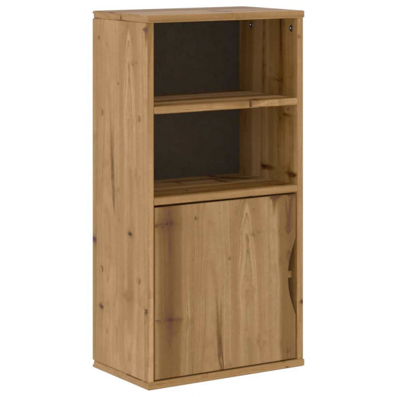 Szafka boczna "ODDA" 40x24x79 cm Drewno lite sosnowe