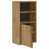 Szafka boczna "ODDA" 40x24x79 cm Drewno lite sosnowe