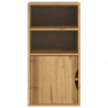 Szafka boczna "ODDA" 40x24x79 cm Drewno lite sosnowe