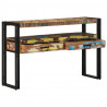 Konsola Wielokolorowe 120 x 33 x 75 cm Lite Drewno Recyklingowe