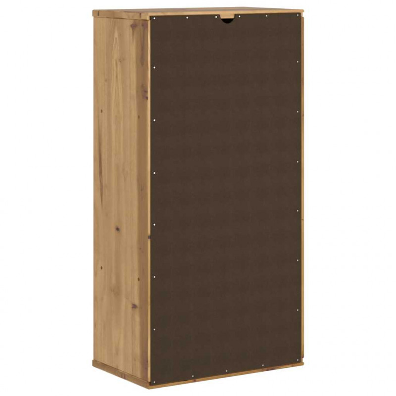 Szafka boczna "ODDA" 40x24x79 cm Drewno lite sosnowe