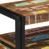 Konsola Wielokolorowe 120 x 33 x 75 cm Lite Drewno Recyklingowe