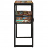 Konsola Wielokolorowe 90 x 33 x 75 cm Lite Drewno Recyklingowe