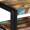 Konsola Wielokolorowe 90 x 33 x 75 cm Lite Drewno Recyklingowe