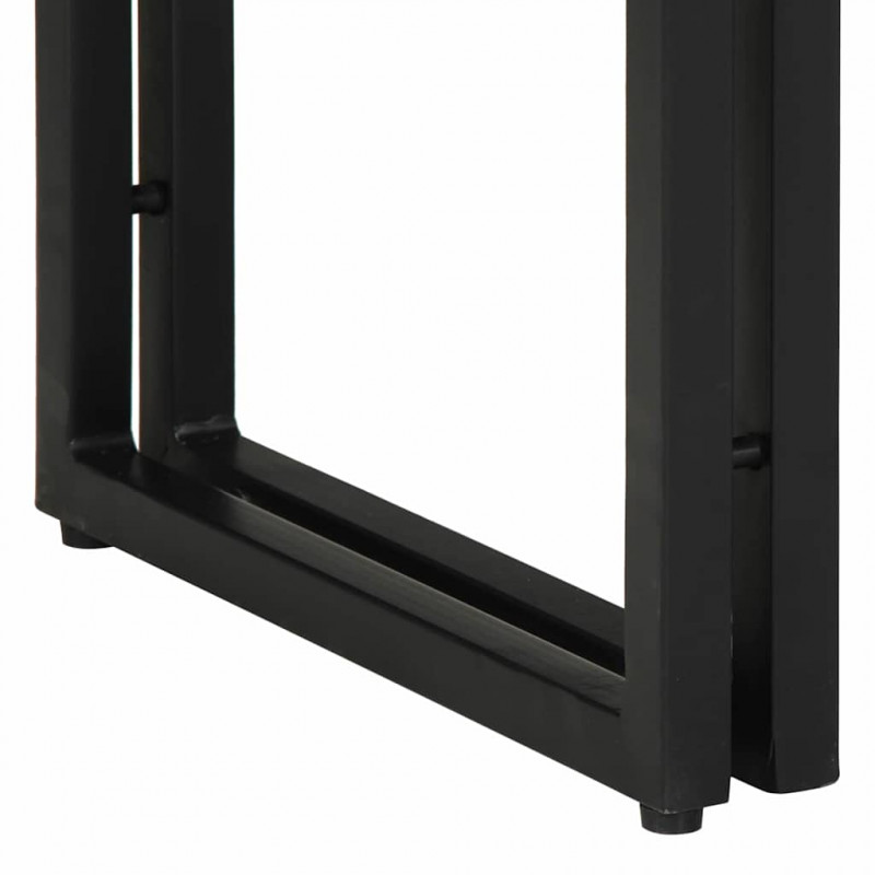 Konsola Wielokolorowe 90 x 33 x 75 cm Lite Drewno Recyklingowe