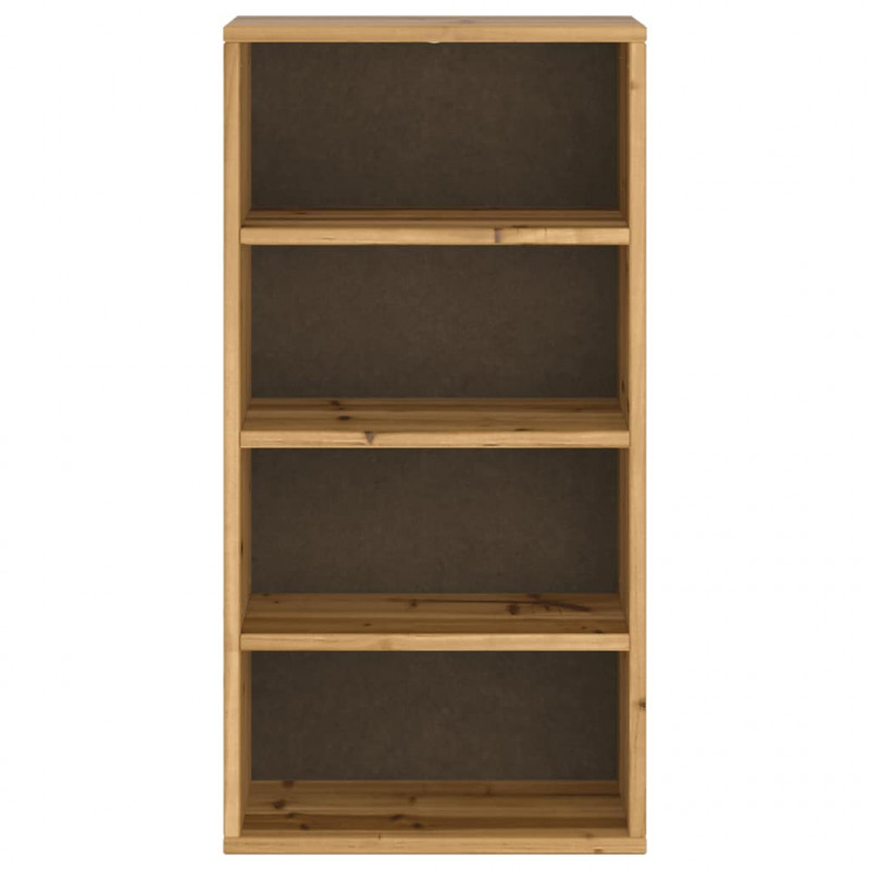 Szafka boczna "ODDA" 40x24x79 cm Drewno lite sosnowe