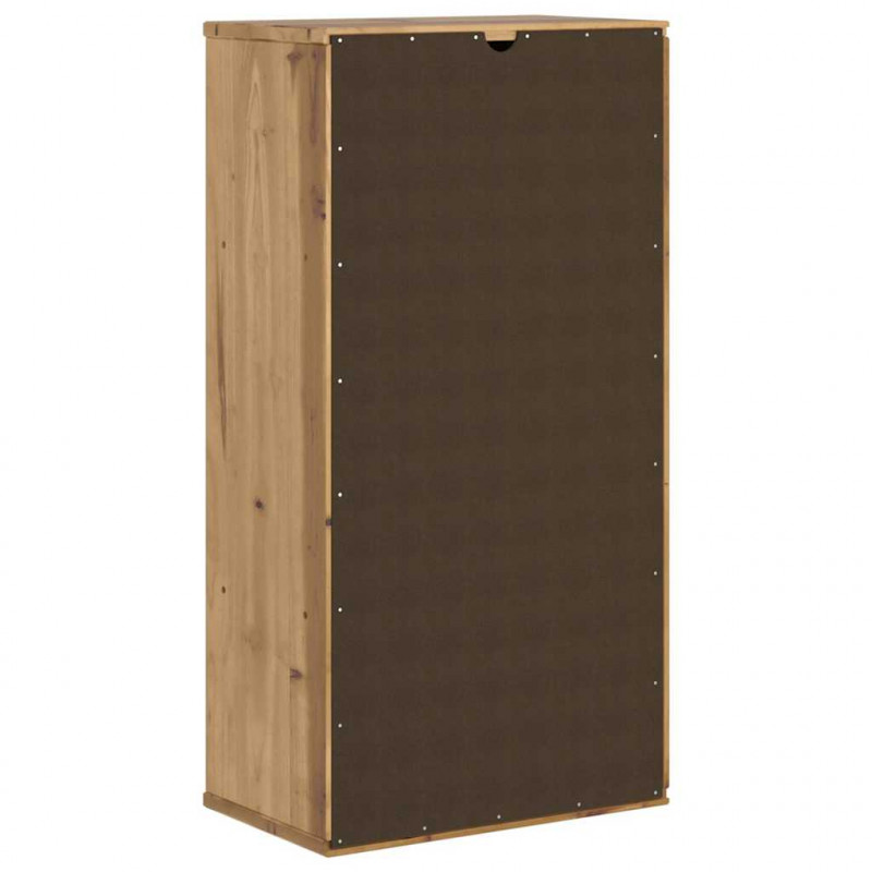 Szafka boczna "ODDA" 40x24x79 cm Drewno lite sosnowe