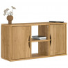 Szafka RTV „ODDA” 79x24x40 cm Drewno lite sosnowe