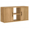 Szafka RTV „ODDA” 79x24x40 cm Drewno lite sosnowe