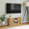 Szafka RTV „ODDA” 79x24x40 cm Drewno lite sosnowe
